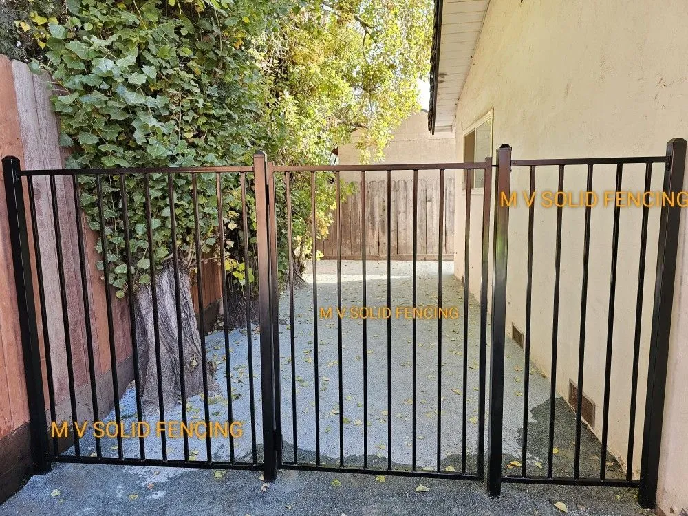 Professional fence repair for homes in Modesto, CA by MV Solid Fencing
