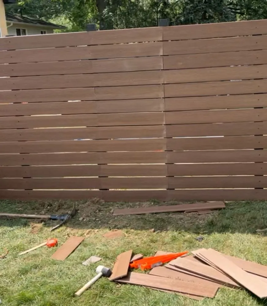 Reliable privacy fencing for homes in Columbus, OH by Never Stop Work