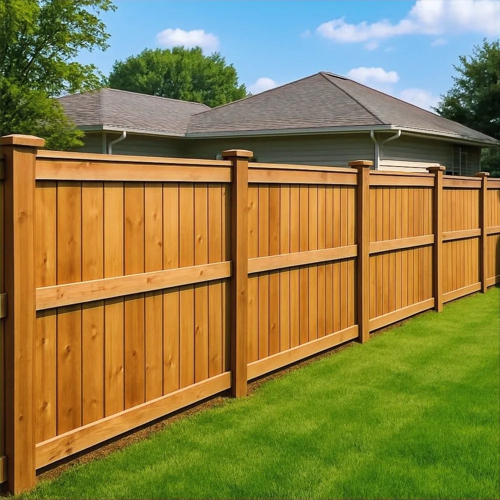 Professional wood fence service service in Houston, TX - Nini Solution