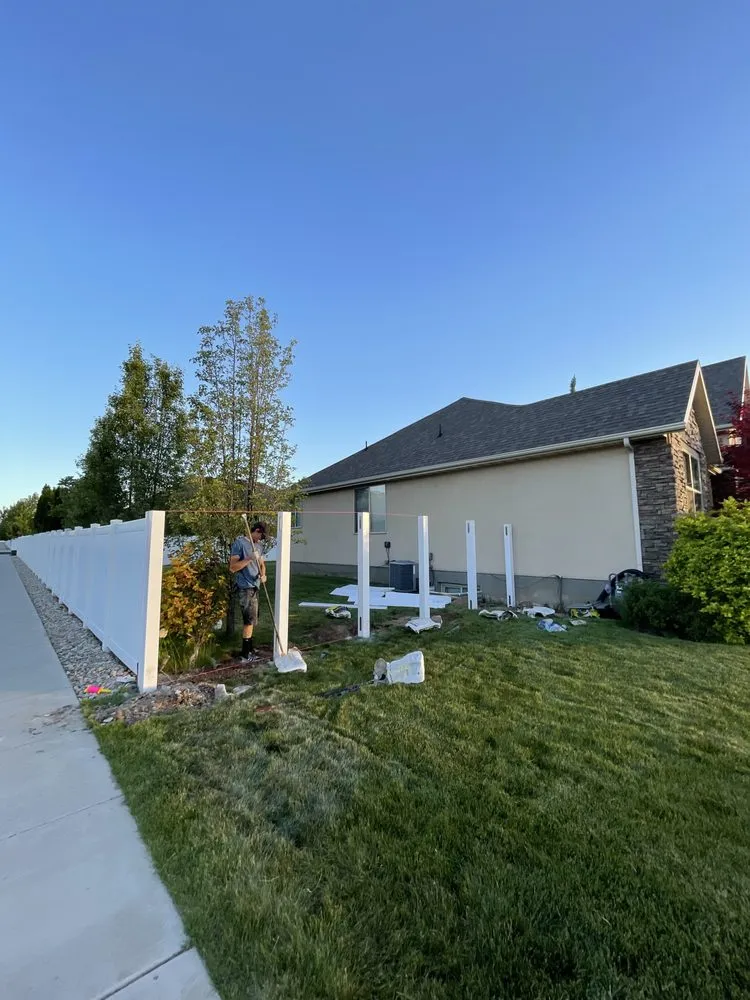 Reliable fence installation for homes in Roy, UT by NUscapes