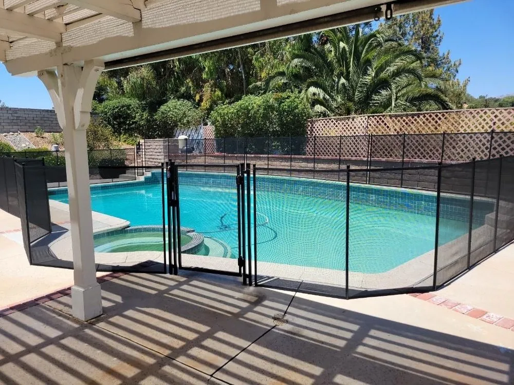 Affordable chain link fencing in Orange, CA by Pool Defence