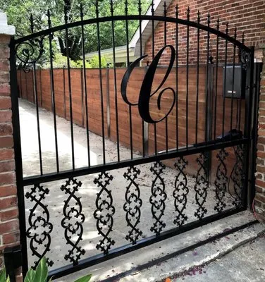 Precise Iron Work Logo