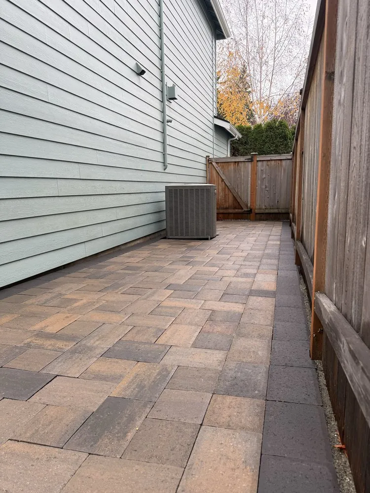 Trusted wood fence service for homes in Bothell, WA by Precise Landscaping