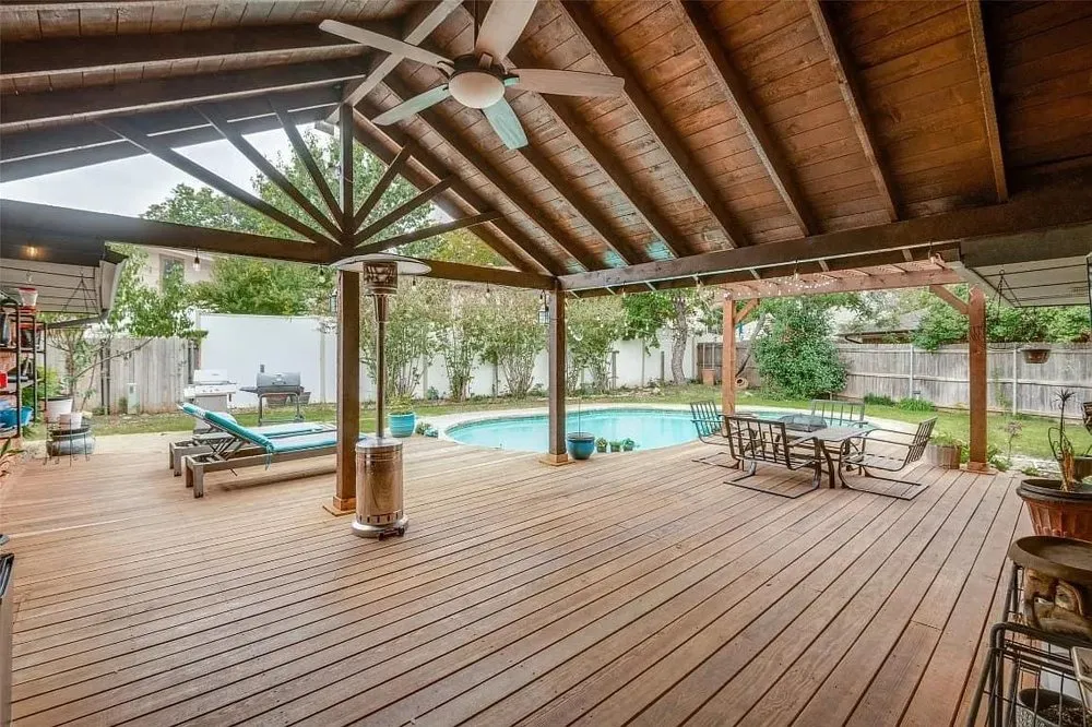 Professional wood fence service for homes in Rowlett, TX by Precision Construction Group