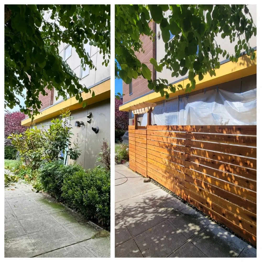 Expert vinyl fence installation experts serving Bothell, WA - Prosper Landscape & Construction