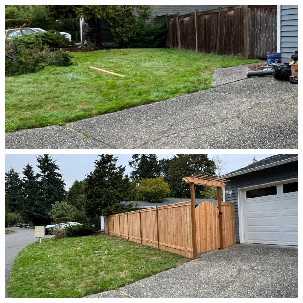 Local fence repair experts serving Bothell, WA - Prosper Landscape & Construction
