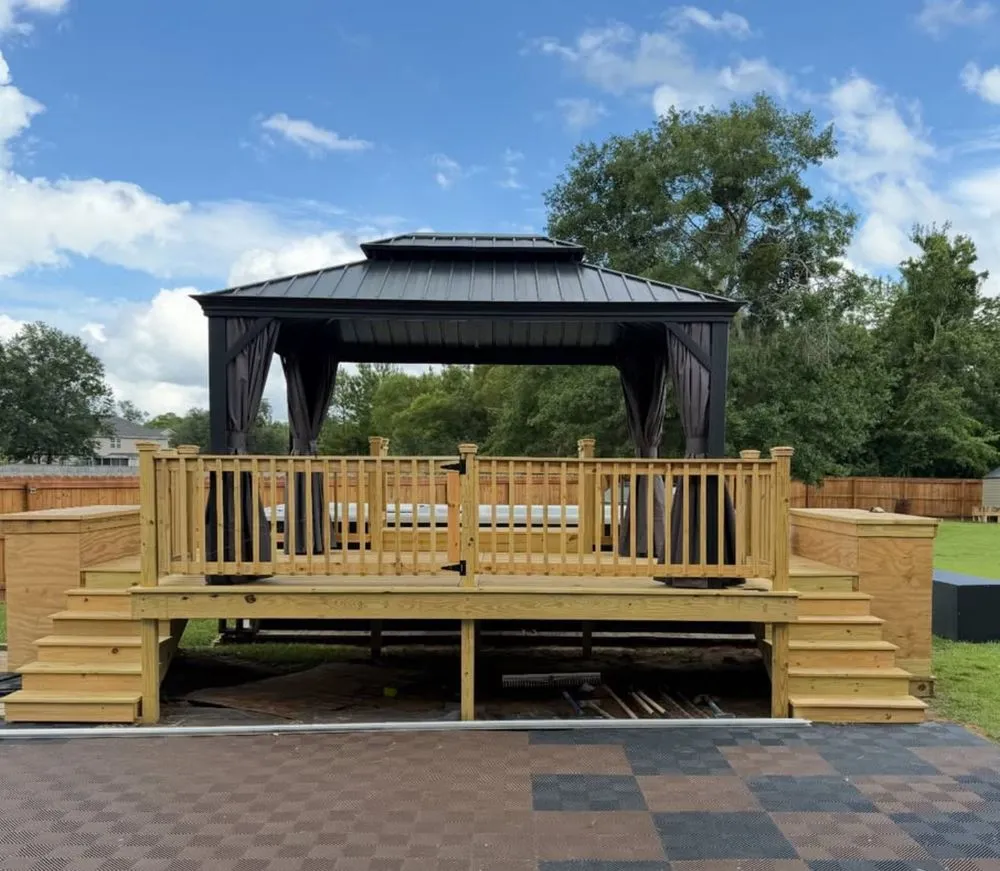 Professional privacy fencing in Fleming, GA by Quality Deck Builders