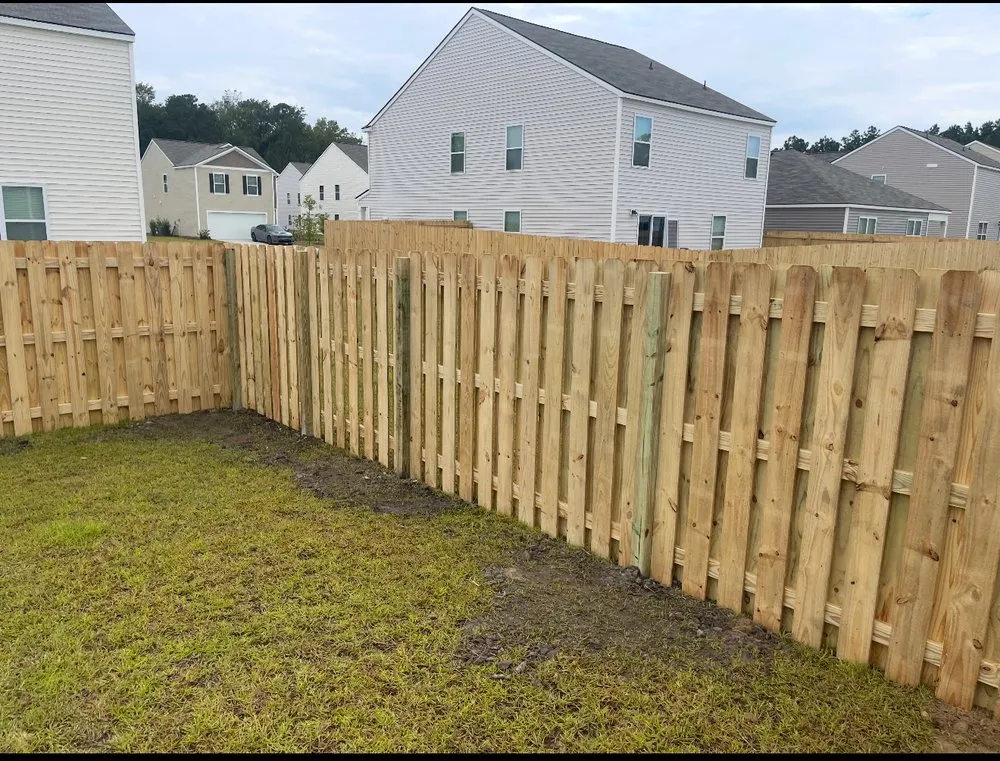 Professional fence installation for homes in Fleming, GA by Quality Deck Builders