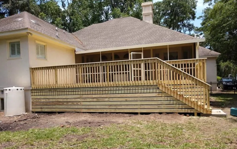 Reliable chain link fencing service in Fleming, GA - Quality Deck Builders