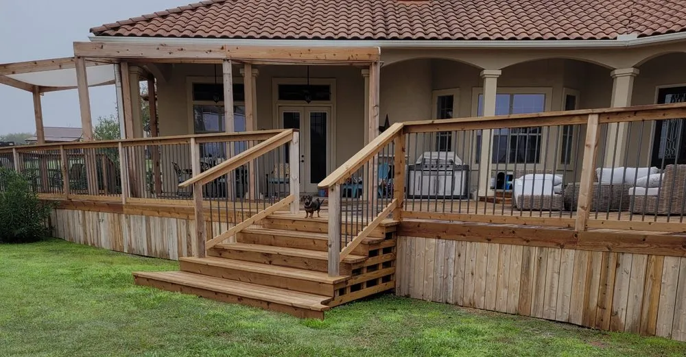 Quality privacy fencing for homes in Elgin, TX by Ray's Decks & More