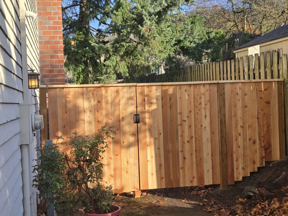 Quality chain link fencing for homes in Gresham, OR by Rick's Custom Fencing & Decking