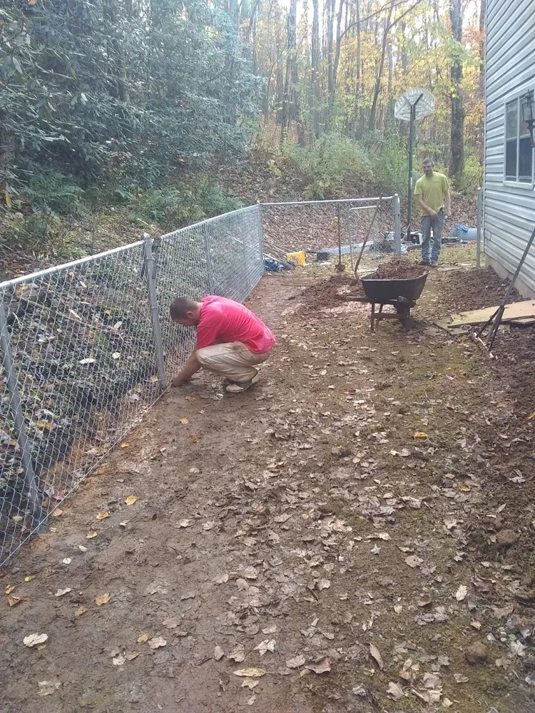 Trusted wood fence service for homes in Deep Gap, NC by Ridge Runner Construction