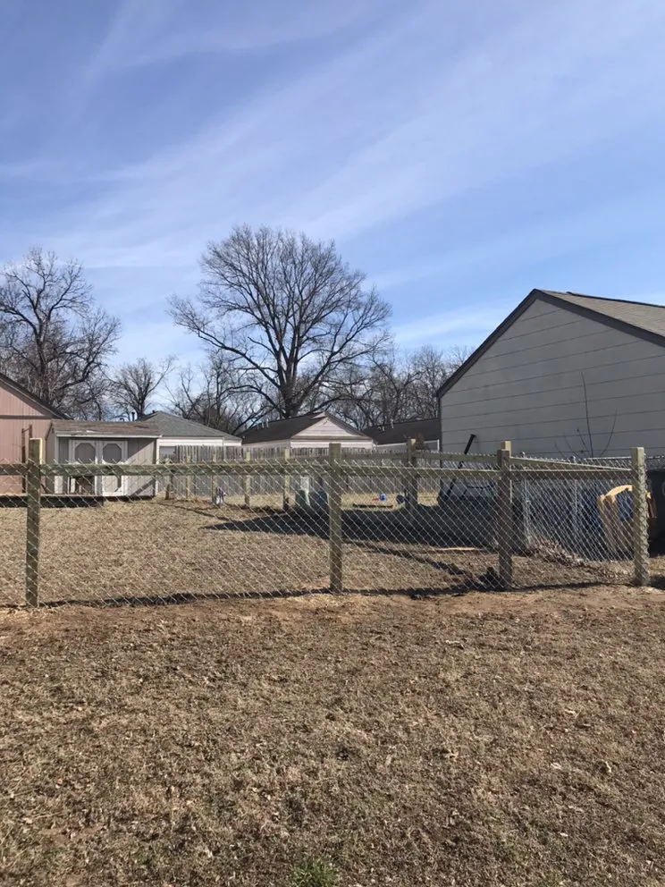 Affordable chain link fencing in Tulsa, OK by Rigo