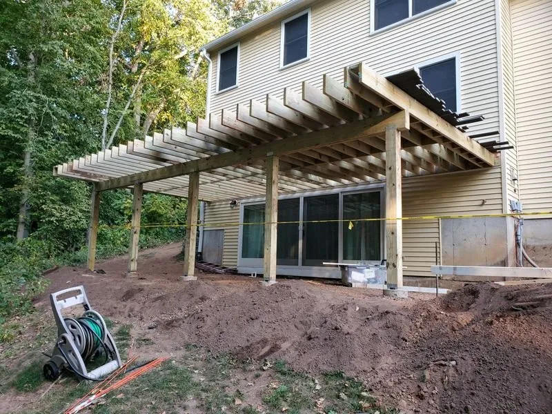 Top-rated vinyl fence installation service in Ellington, CT - RM Building