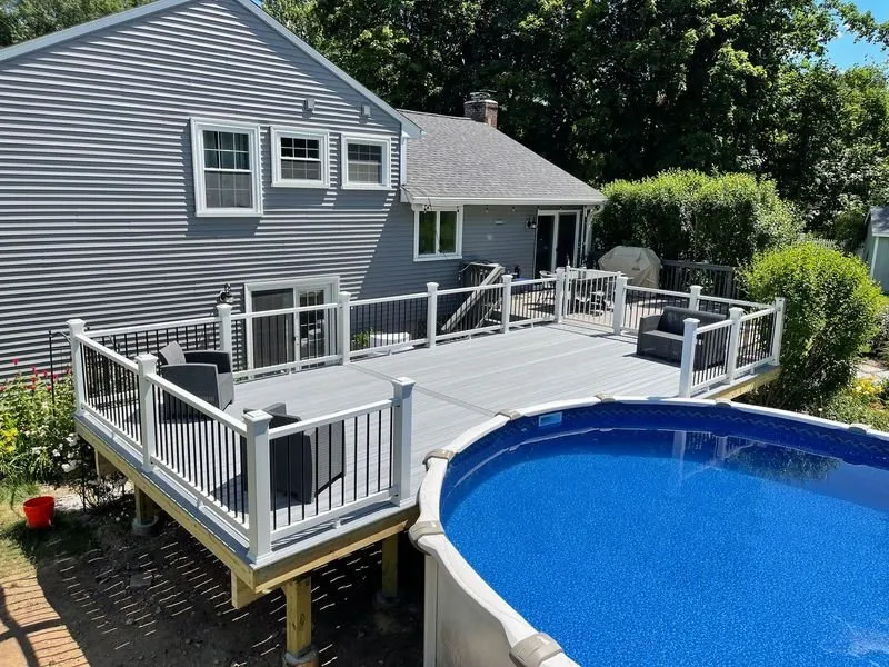 Quality fence repair service in Ellington, CT - RM Building