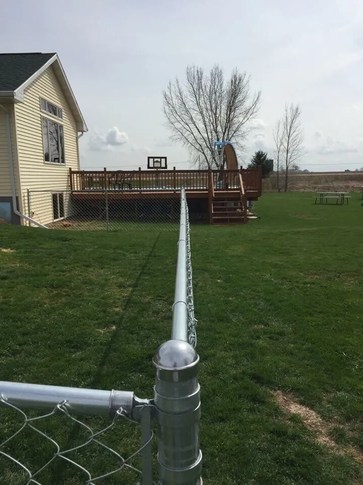 Trusted chain link fencing service in Appleton, WI - Rock Solid Exteriors