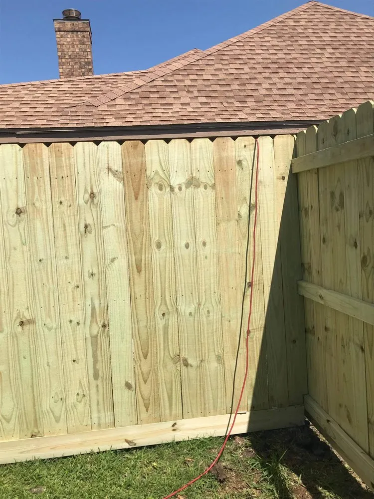 Quality vinyl fence installation service in Angleton, TX - Rock Solid Fence