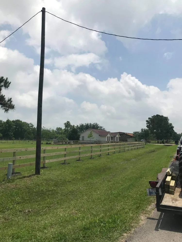 Local privacy fencing for homes in Angleton, TX by Rock Solid Fence