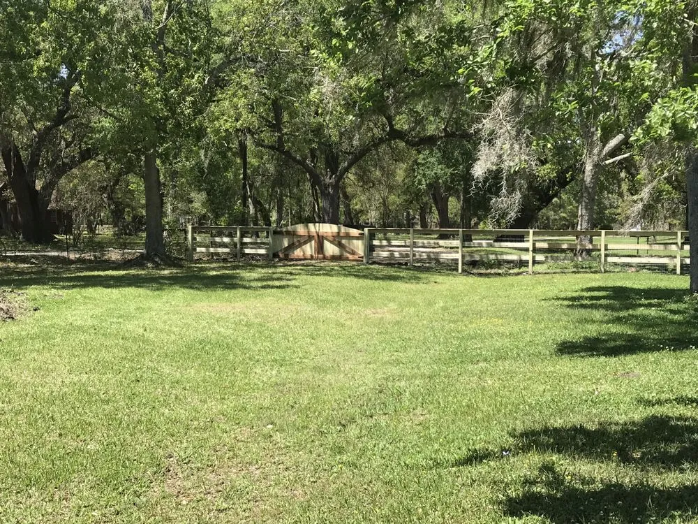 Professional chain link fencing for homes in Angleton, TX by Rock Solid Fence