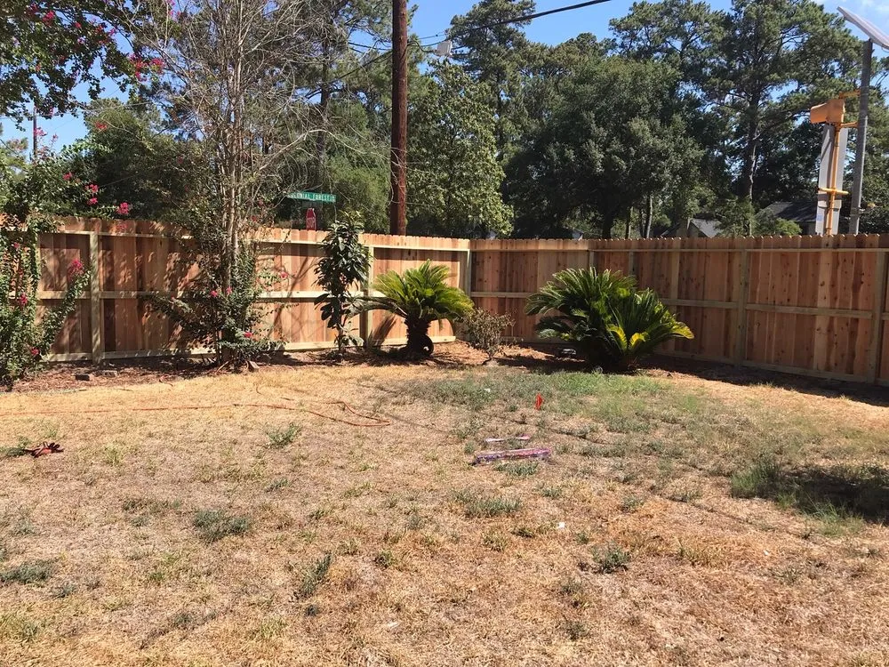 Professional fence installation in Spring, TX by Rocket Fence