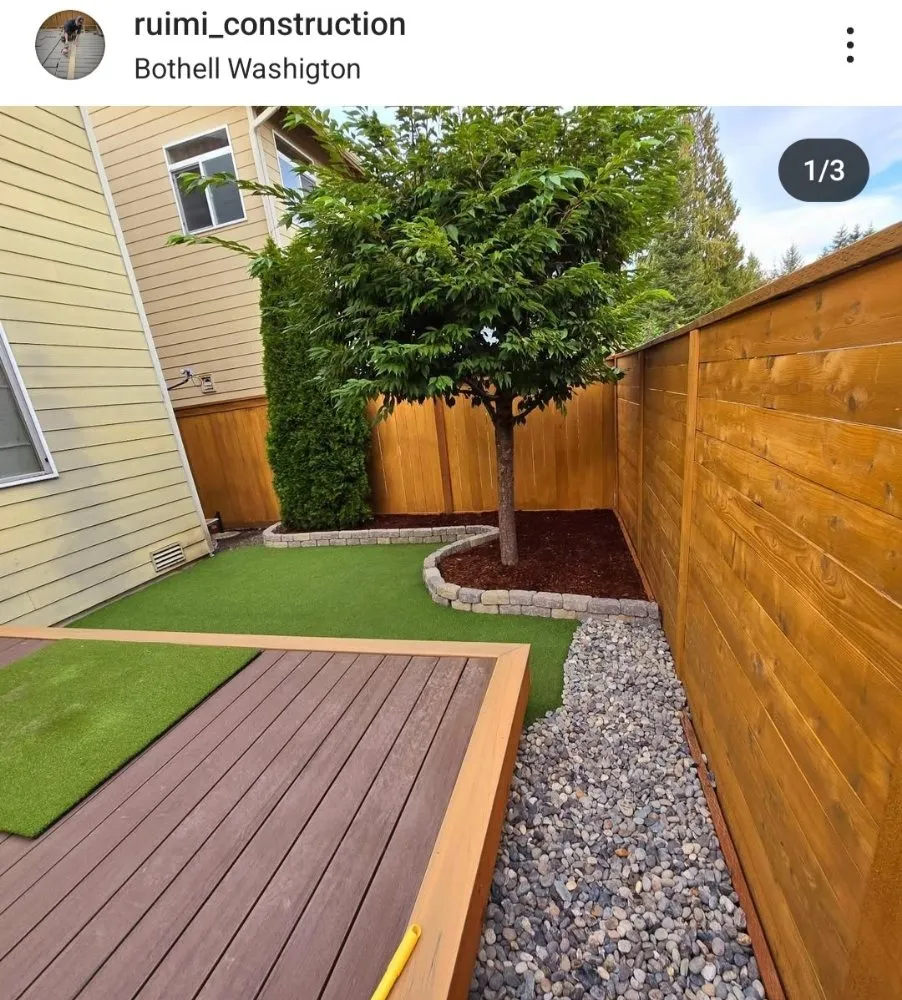 Professional privacy fencing in Everett, WA by RUIMI CONSTRUCTION