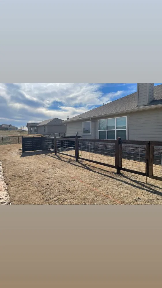Affordable chain link fencing in Aledo, TX by Rustic Stain