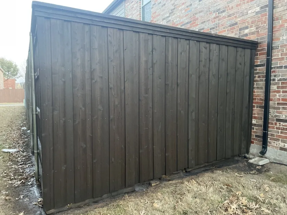 Professional wood fence service service in Aledo, TX - Rustic Stain