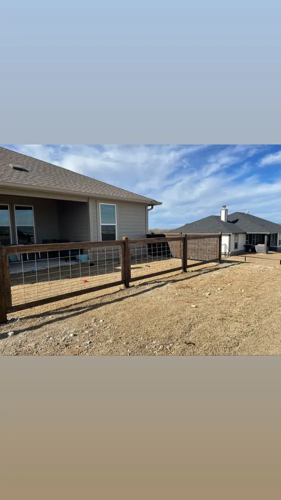 Local fence installation in Aledo, TX by Rustic Stain