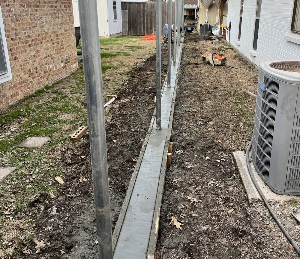 Quality fence repair for homes in Euless, TX by Sam’s Concrete Solution