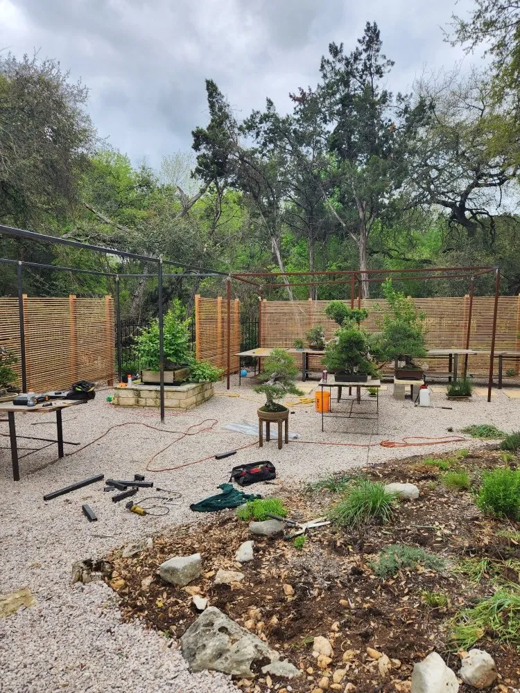 Expert vinyl fence installation for homes in Austin, TX by Sharp Welding Design