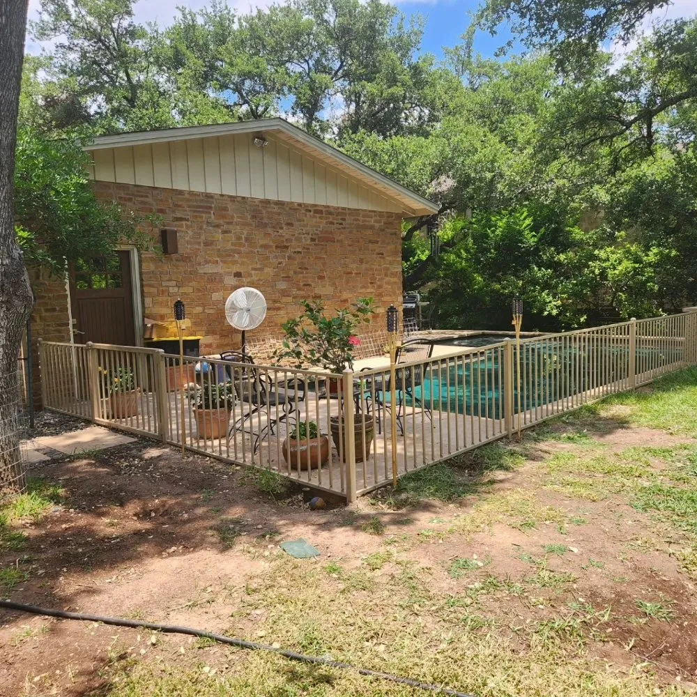 Professional privacy fencing in Austin, TX by Sharp Welding Design