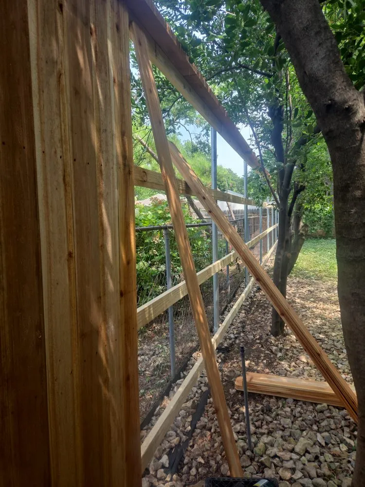 Affordable wood fence service in Tulsa, OK by Shell Services