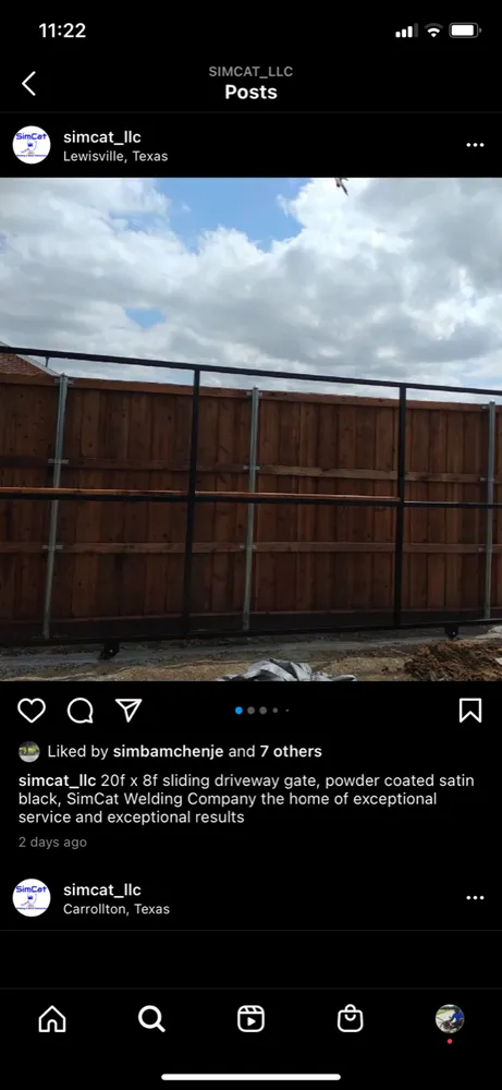 Affordable fence installation in Carrollton, TX by SimCat
