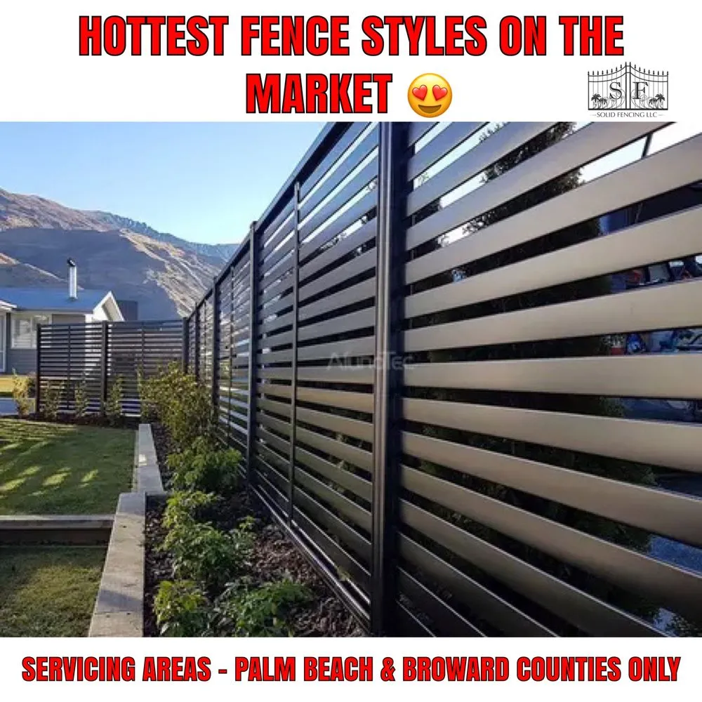 Reliable vinyl fence installation service in Pompano Beach, FL - Solid Fencing