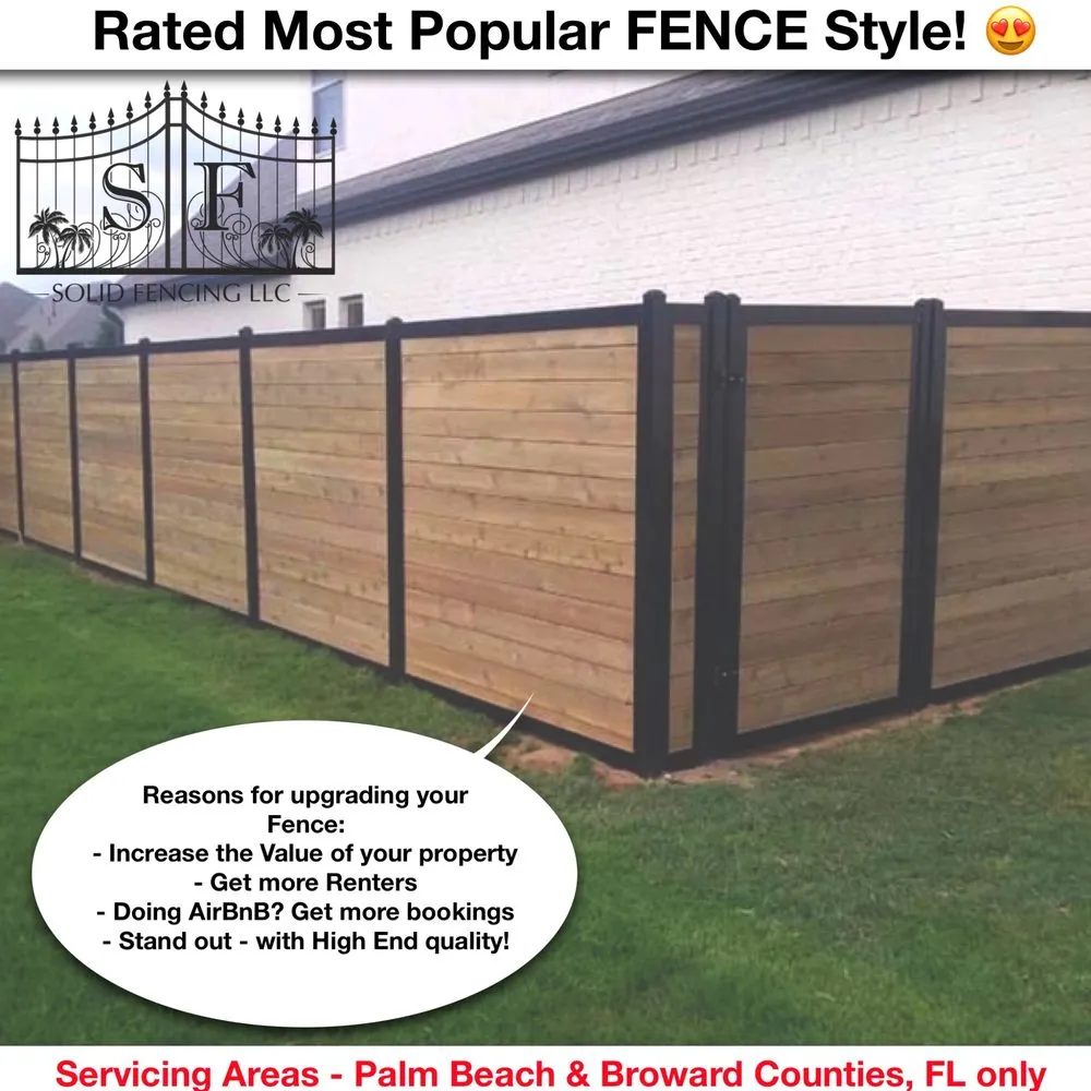 Top-rated chain link fencing experts serving Pompano Beach, FL - Solid Fencing