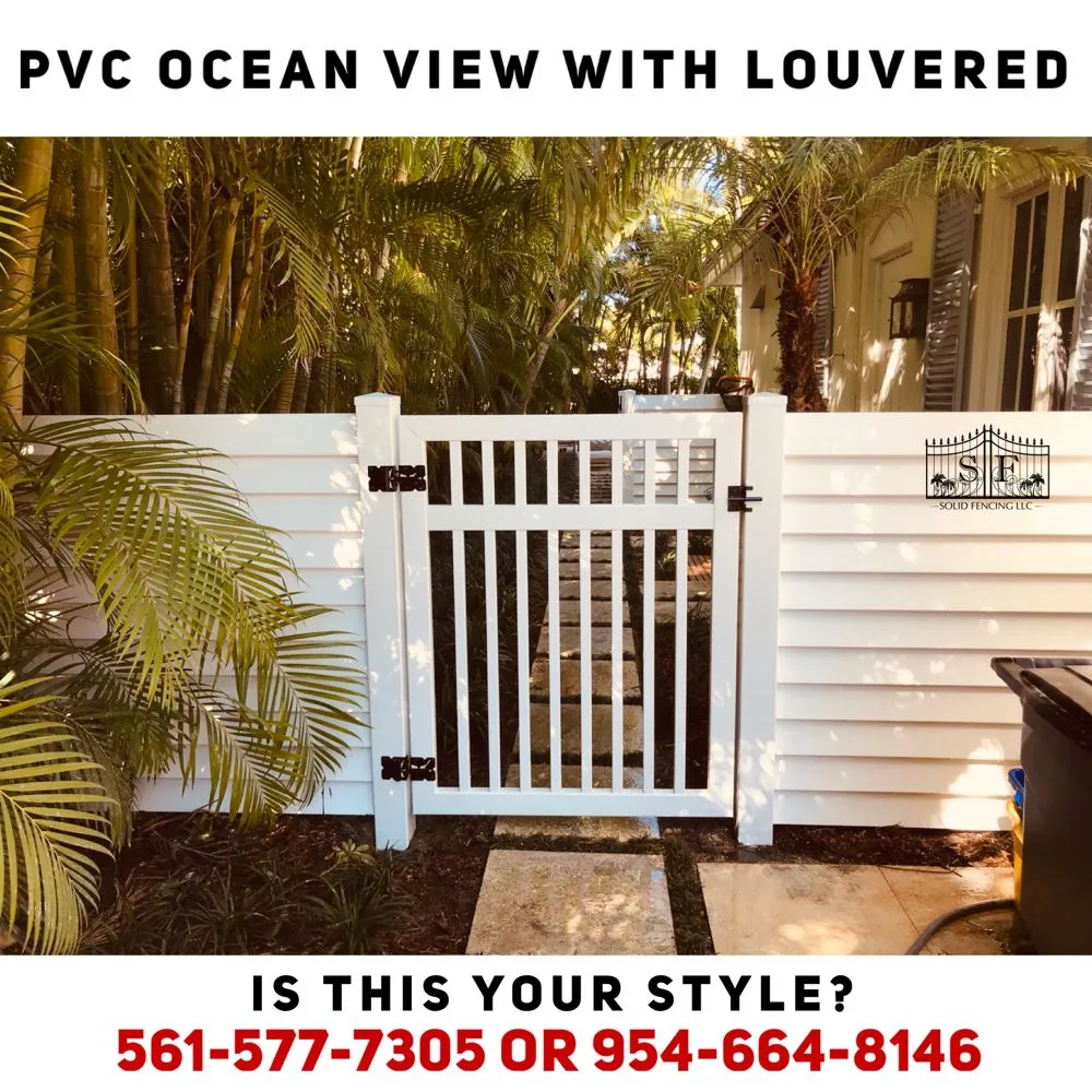 Local wood fence service in Pompano Beach, FL by Solid Fencing