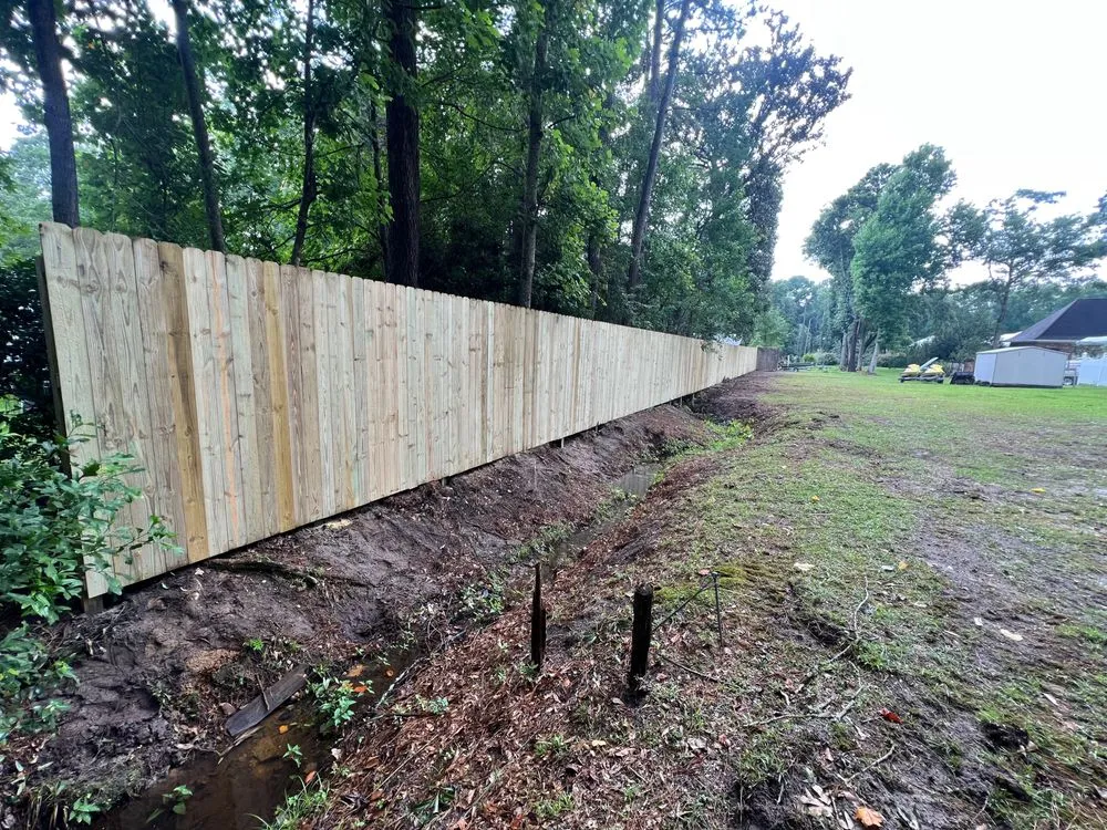 Affordable fence installation in Daphne, AL by Solid Ground Solutions