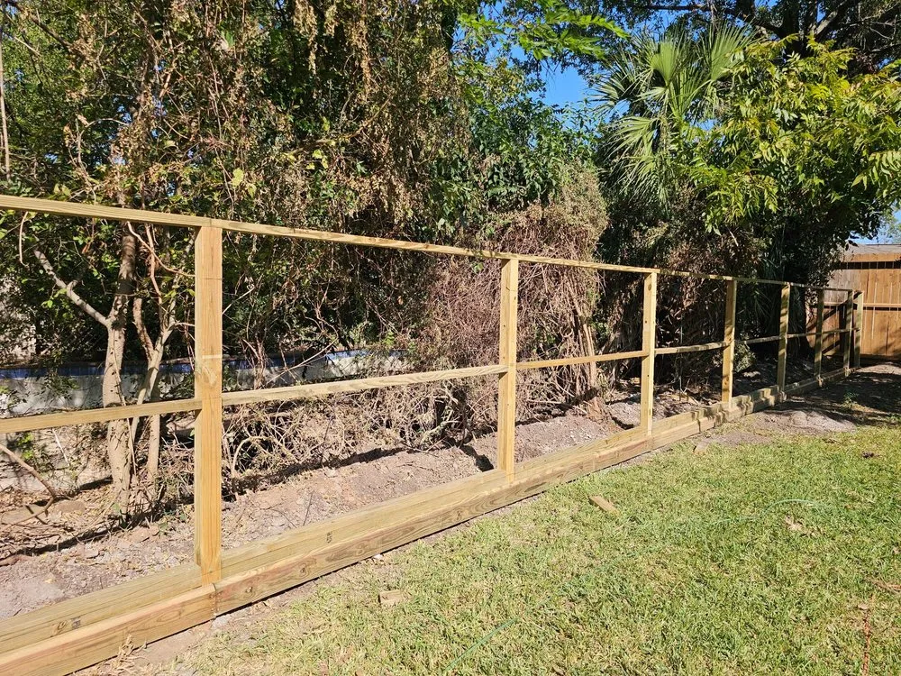 Reliable fence installation in Katy, TX by Solid Ground Solutions