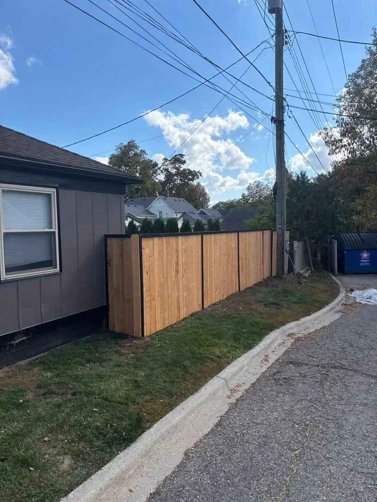 Professional privacy fencing service in Fenton, MI - Solid Solutions