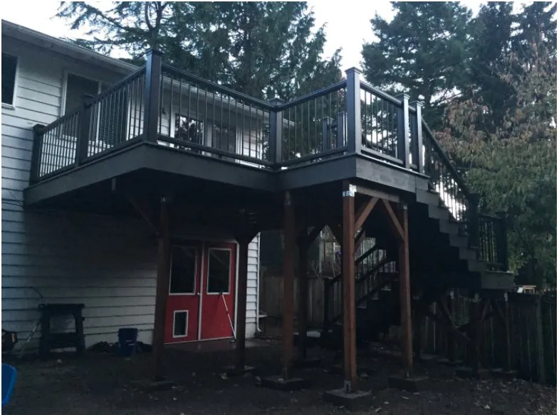 Affordable wood fence service in Bothell, WA by Sound Services & Construction