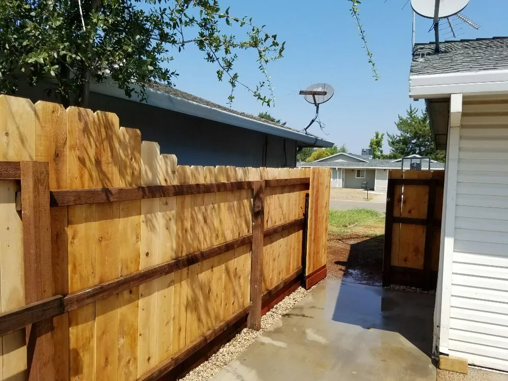 Affordable privacy fencing in Redding, CA by SRH General Engineering