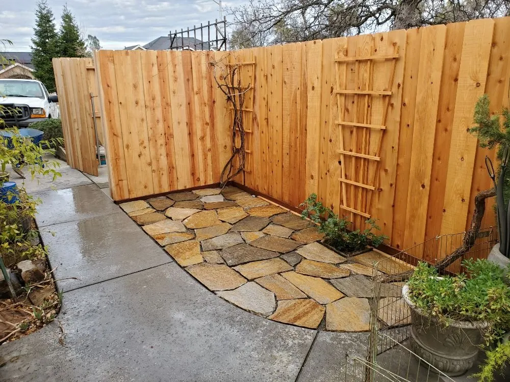 Expert wood fence service for homes in Redding, CA by SRH General Engineering