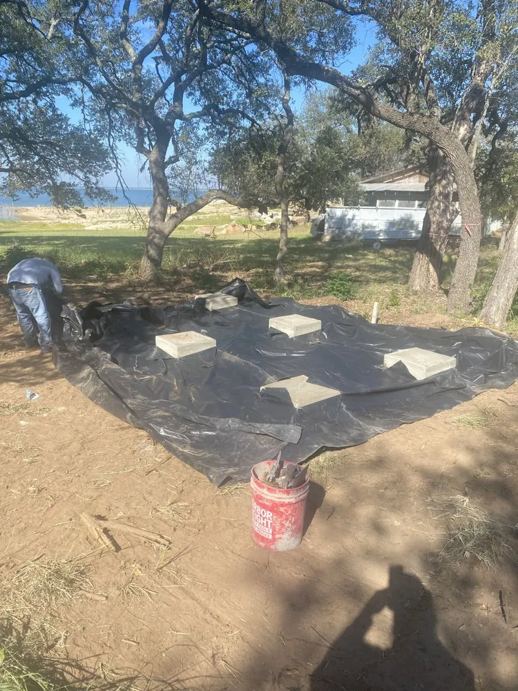 Professional wood fence service for homes in Bertram, TX by Steaples Construction