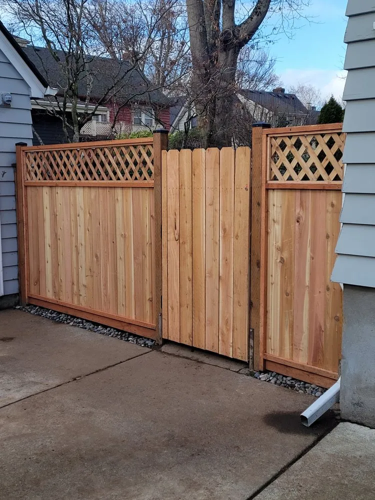 Reliable vinyl fence installation in Gresham, OR by Stellar Grade Landscaping