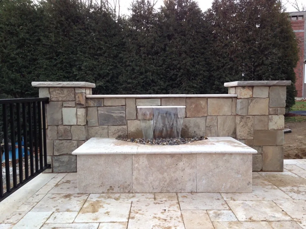 Professional wood fence service for homes in Kingston, NH by Stone Elements