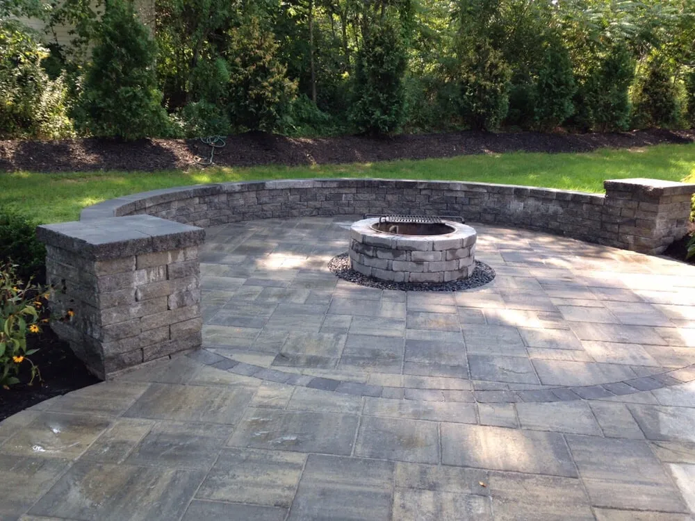 Local vinyl fence installation for homes in Kingston, NH by Stone Elements