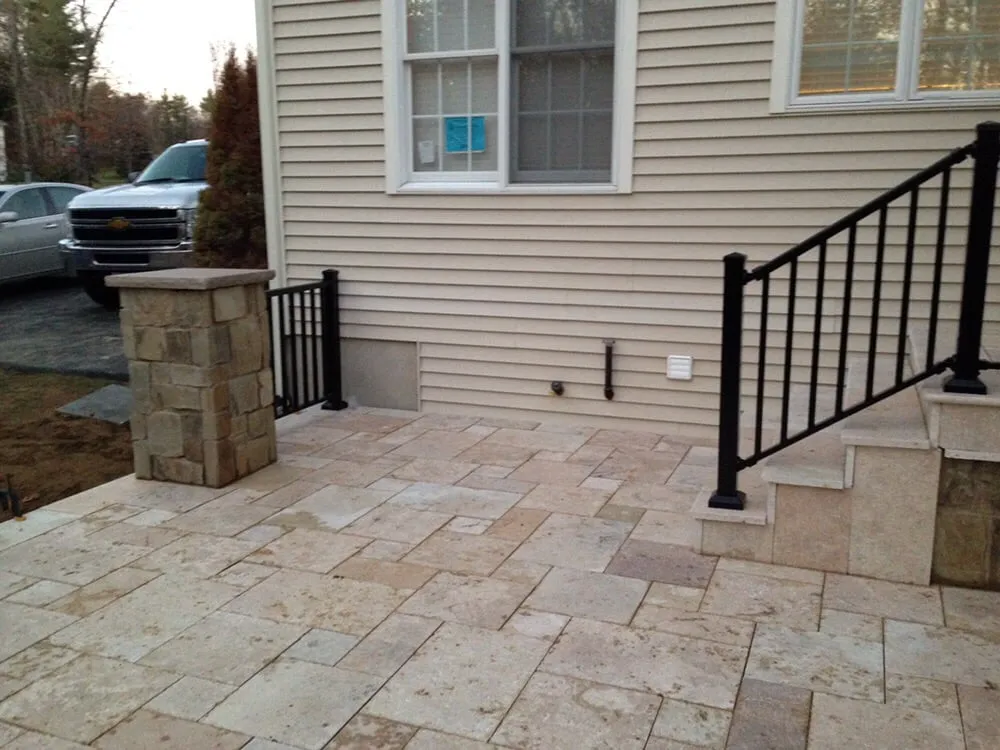 Professional chain link fencing in Kingston, NH by Stone Elements
