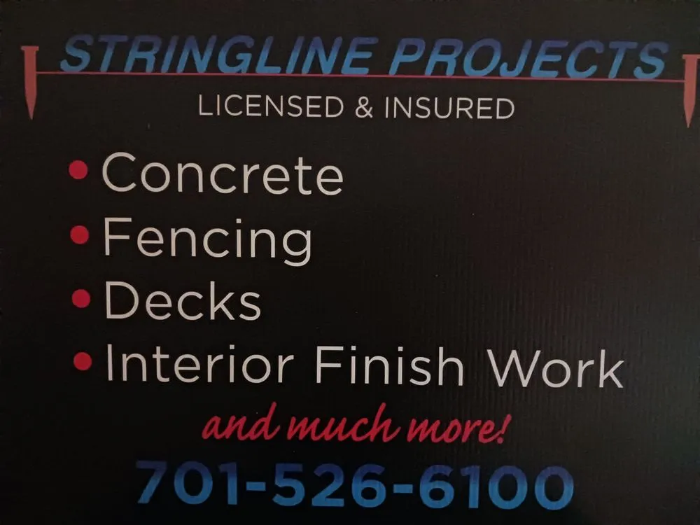 Local vinyl fence installation service in Fargo, ND - Stringline Projects