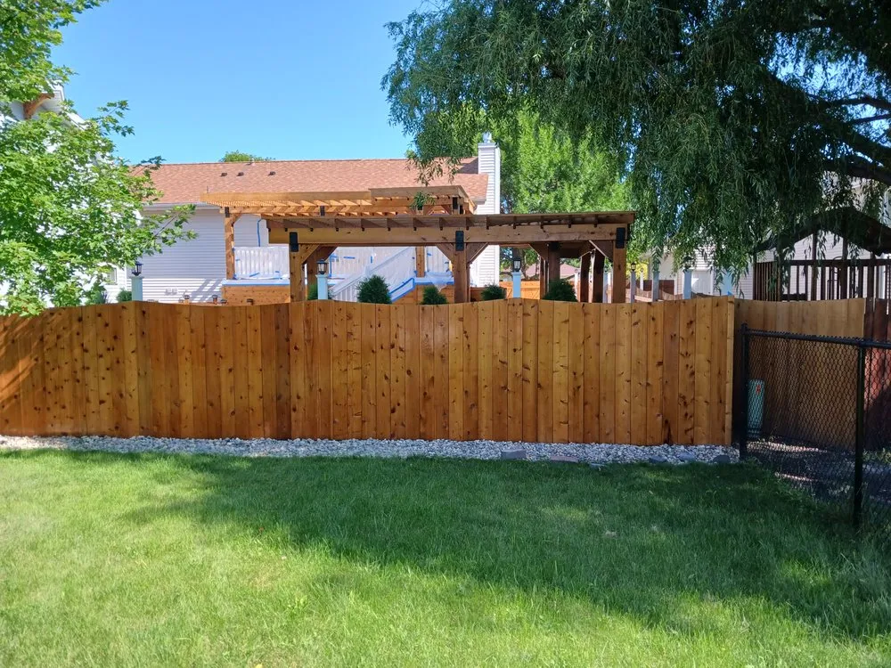 Reliable chain link fencing for homes in Fargo, ND by Stringline Projects