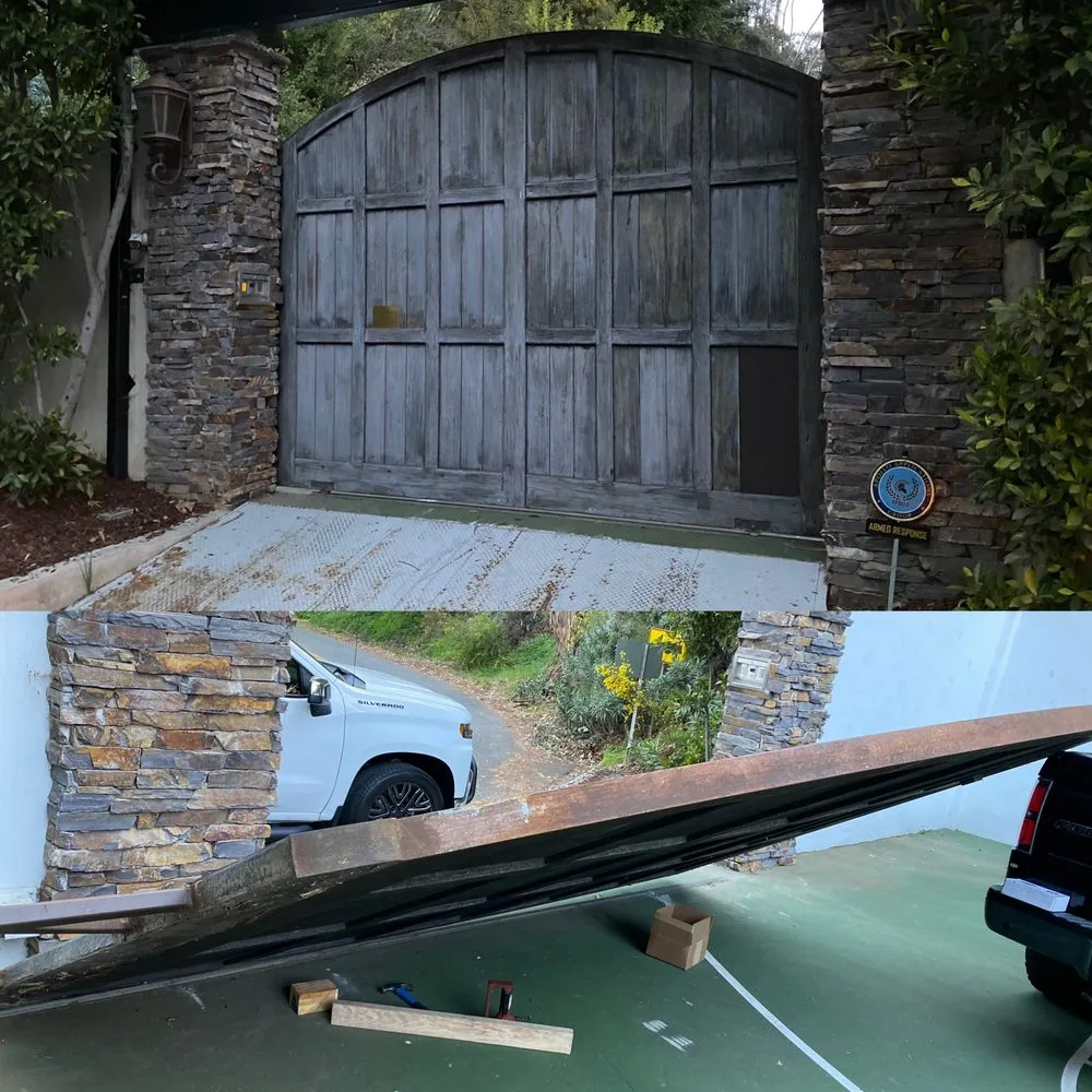 Professional privacy fencing service in Calabasas, CA - Sunset